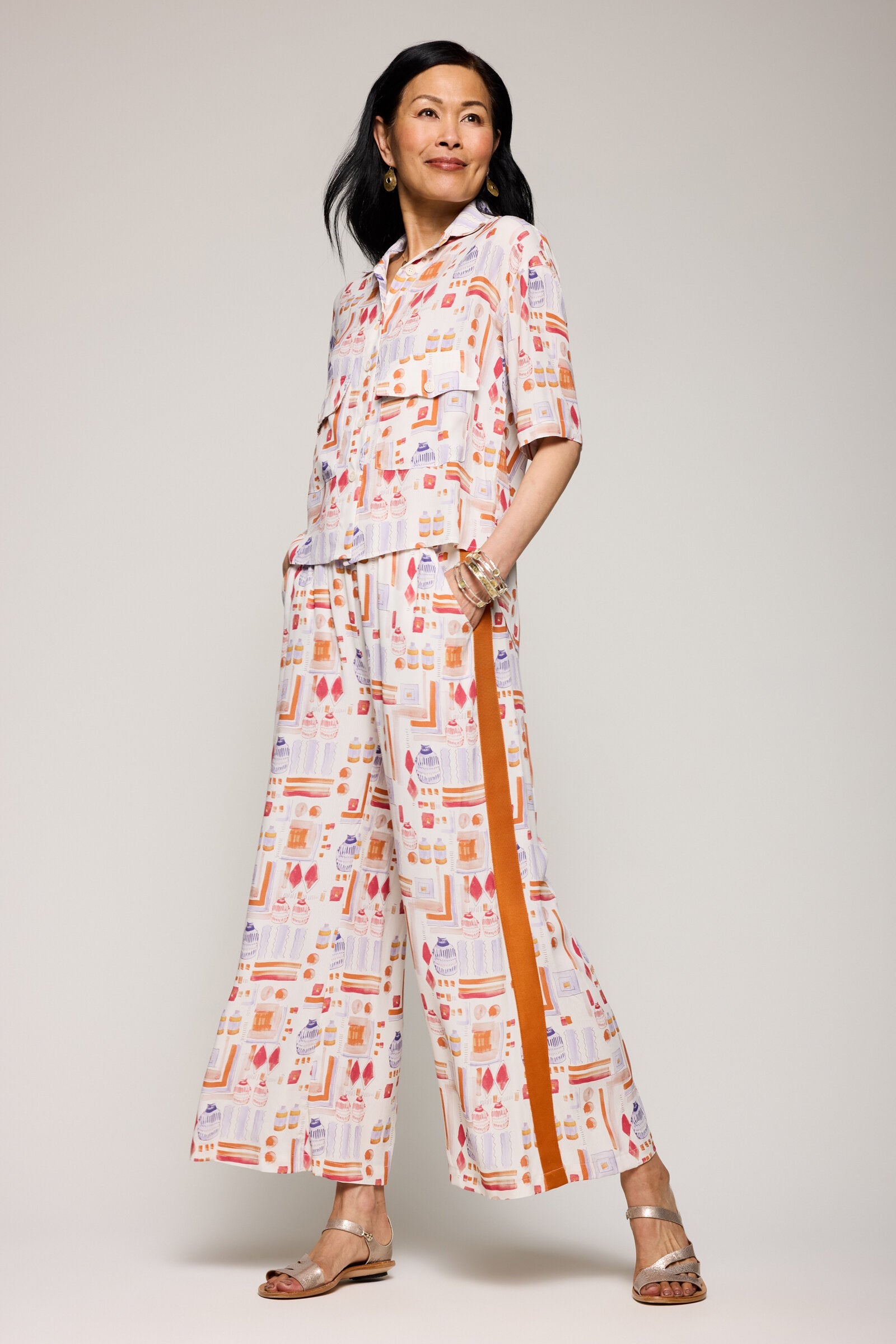 Crepe Santorini Pant