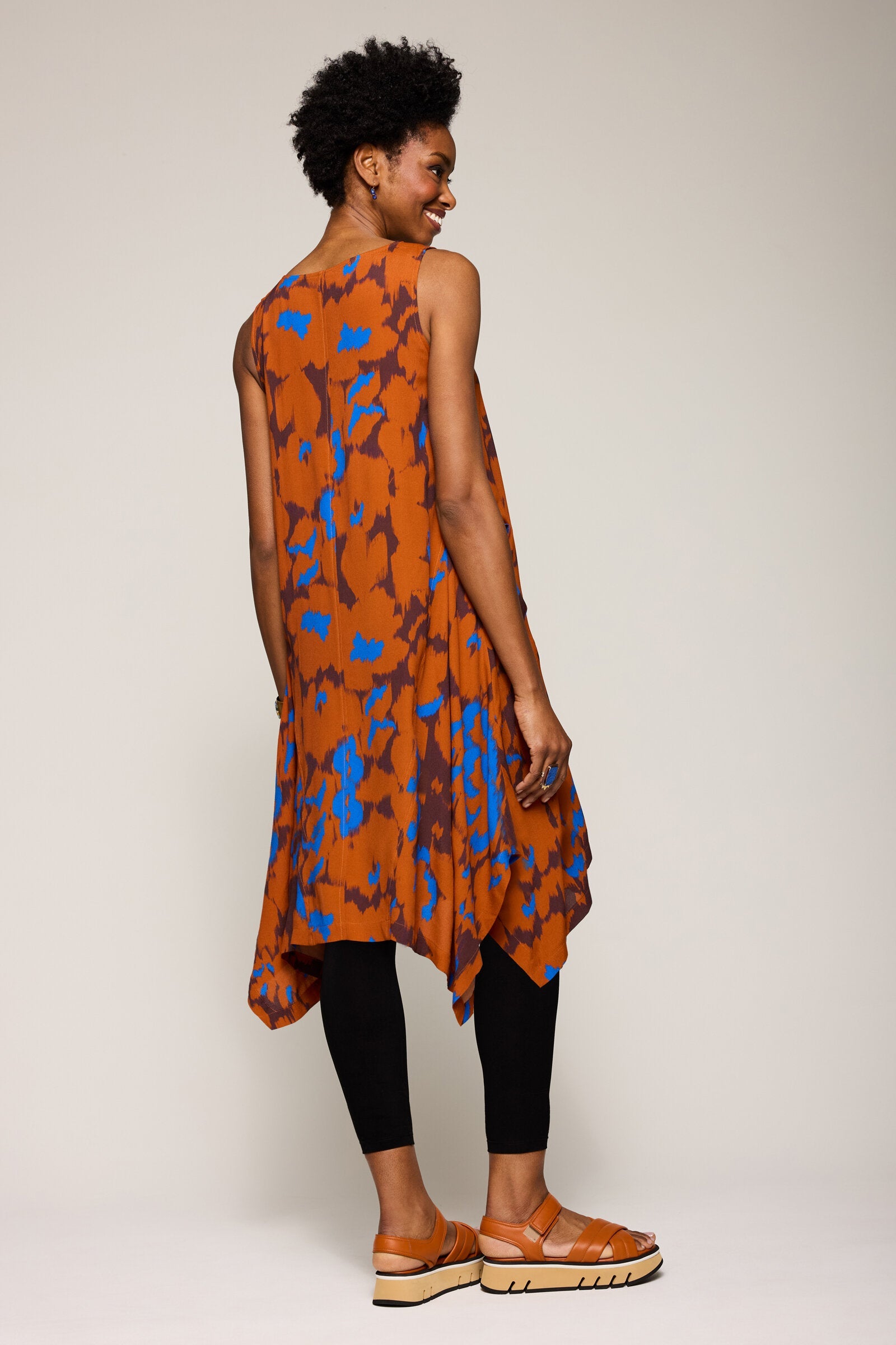 Crepe Elodie Swing Dress